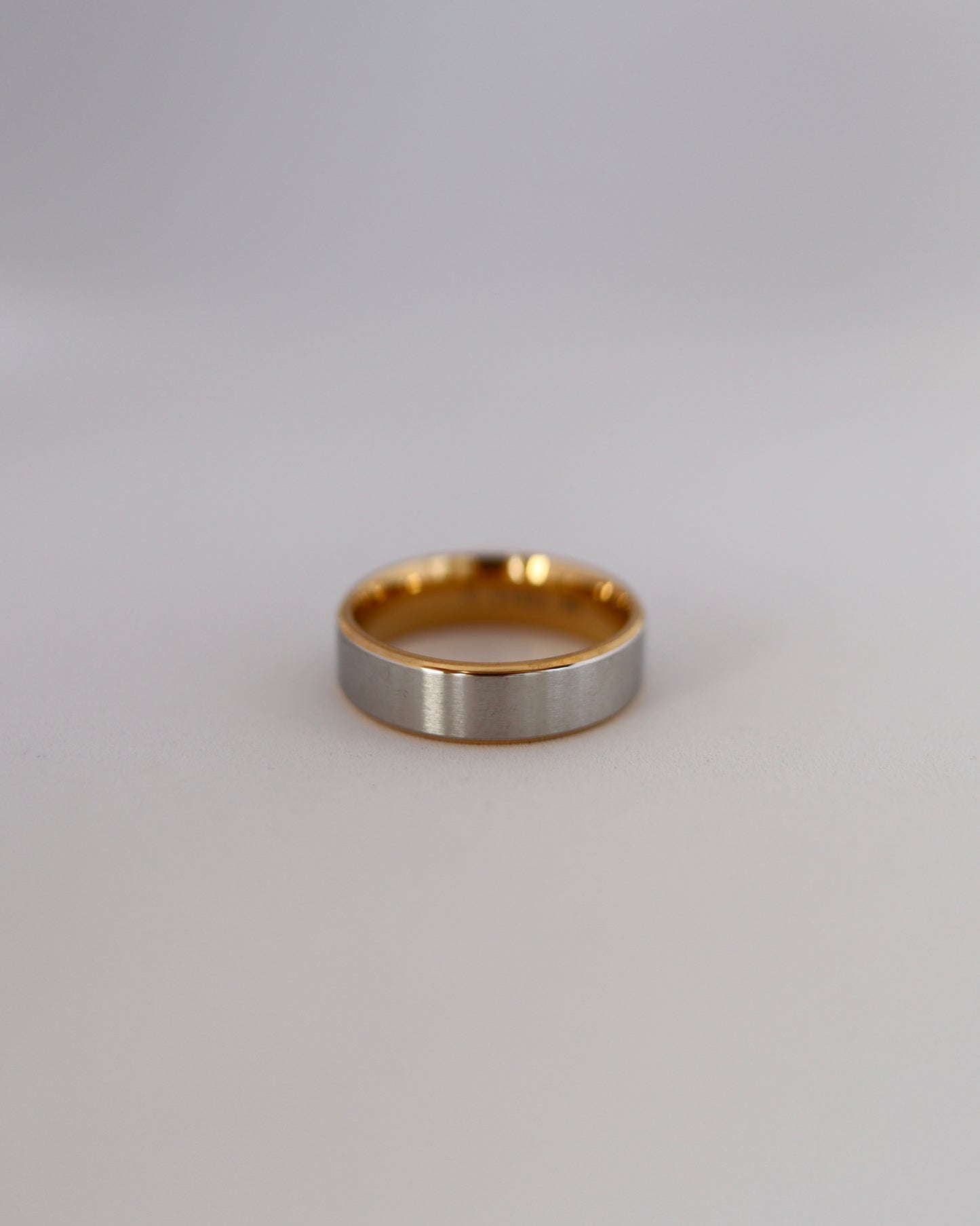 gold outline ring