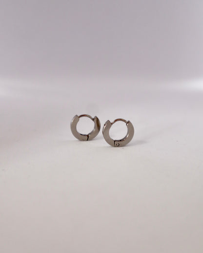 simple hoop pierce