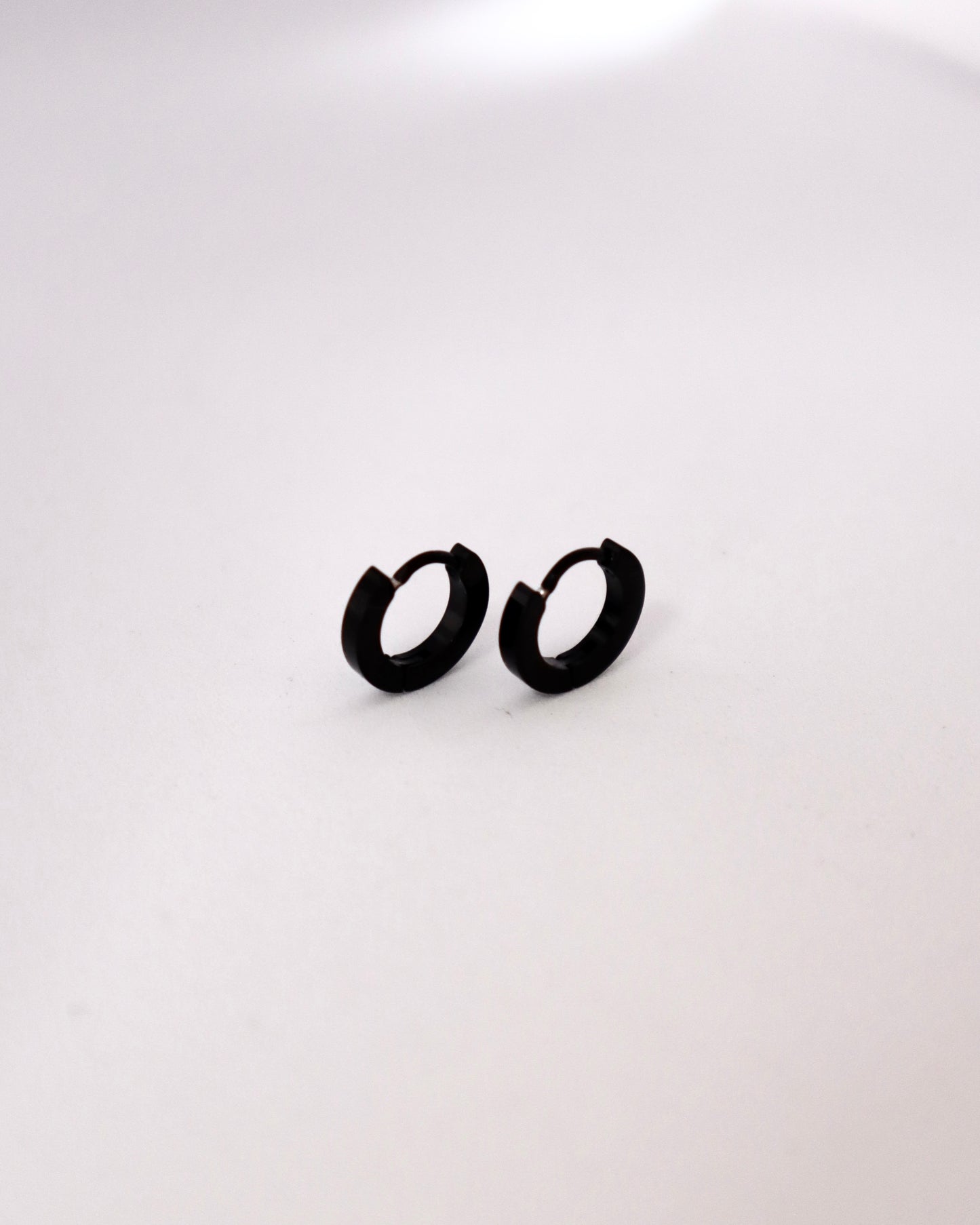 simple hoop pierce